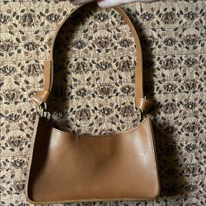 Madewell Classic Brown Leather Shoulder Bag NWT